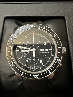 46MM JUMBO DIVER/PILOT'S AUTOMATIC CHRONOGRAPH Watch (CSAR) 3 PIECE KIT NIB
