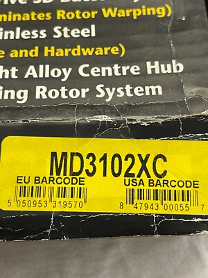EBC - MD3102XC - XC Series Contour Brake Rotor SUZUKI GSXR1000 2011-2016