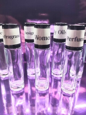 Perfume Oils, 10 ml Roll on Bottles, Premium Quality Oil