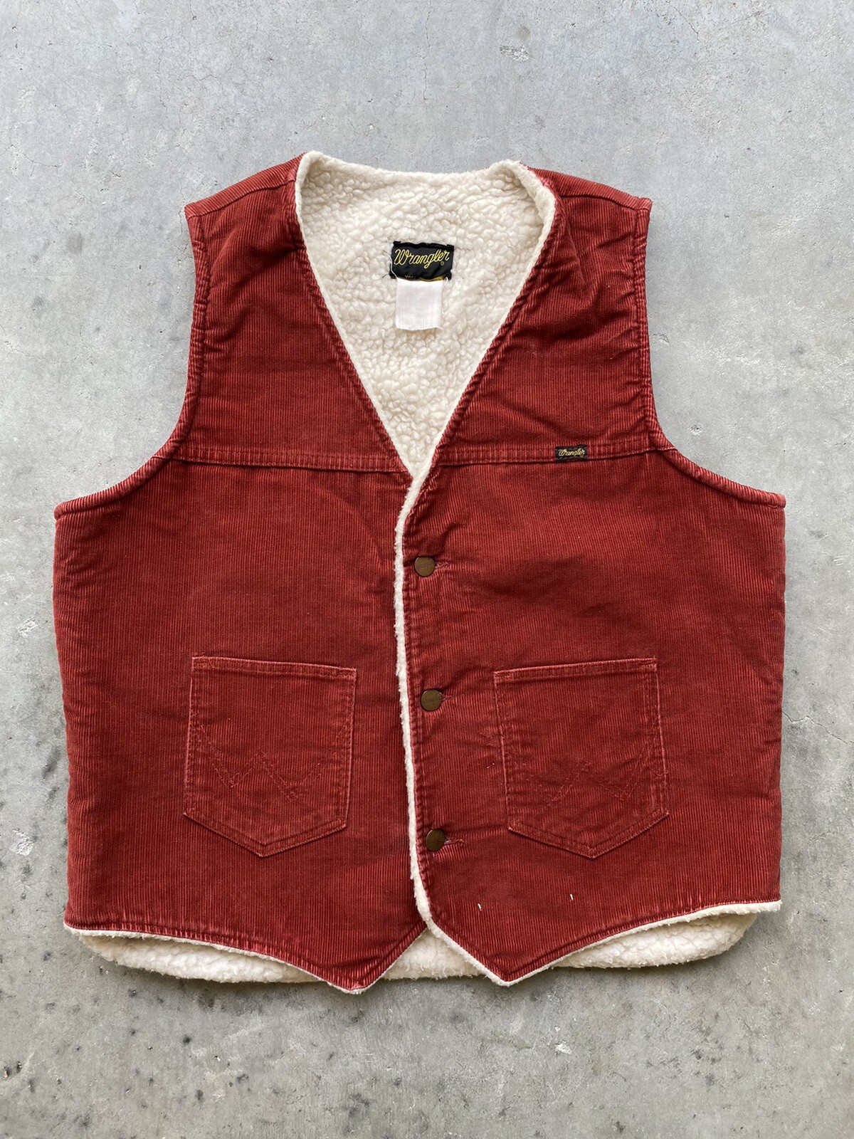 Vintage Wrangler Hero Corduroy Sherpa 