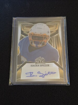 2023 Leaf Metal Isaiah Spiller /2 Gold Auto