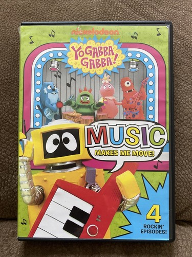 Nickelodeon Yo Gabba Gabba Music Makes Me Move DvD | eBay