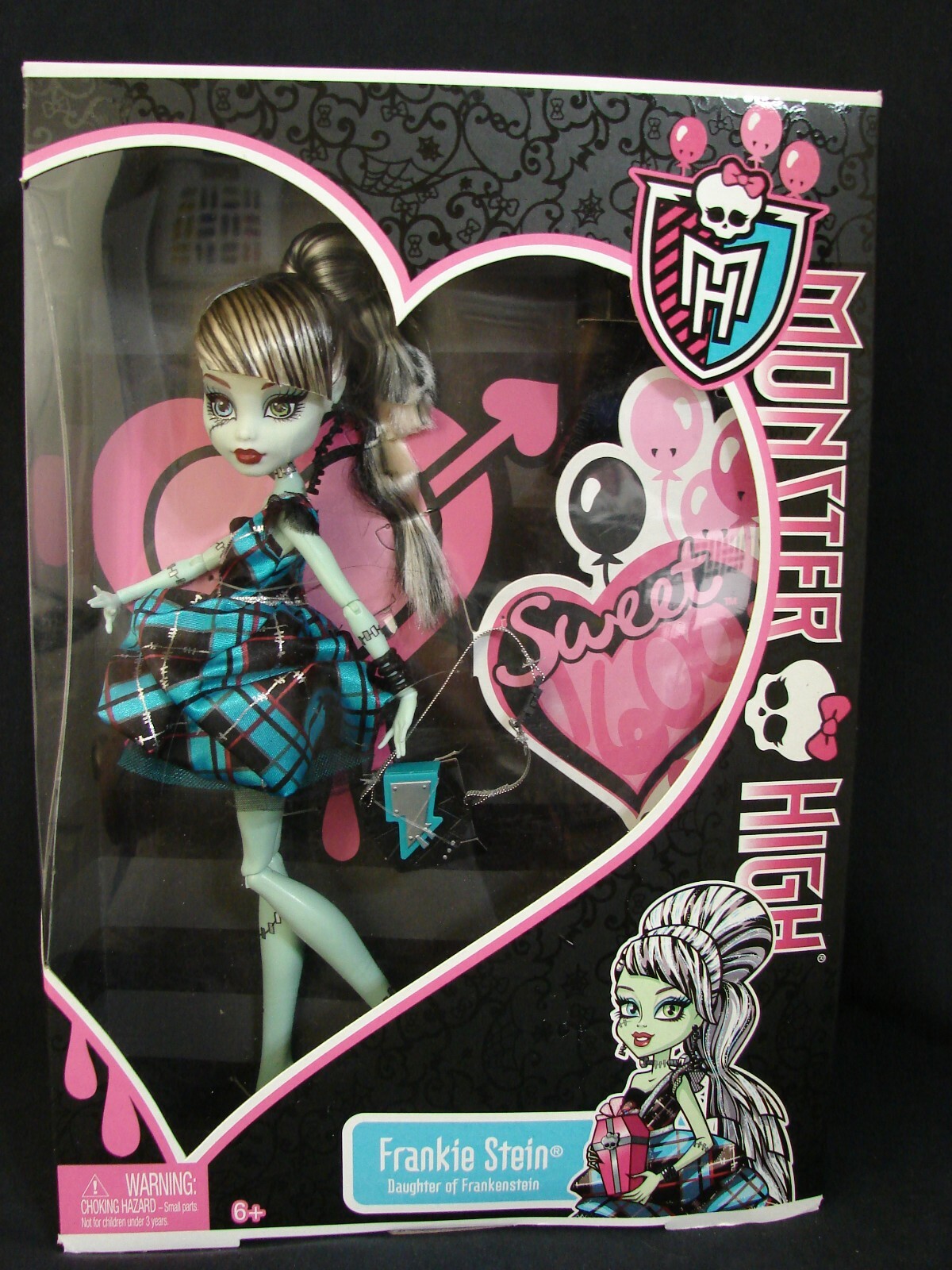 Monster High Frankie Stein Sweet 1600 Doll NEW 2012 Daughter of