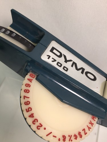 Dymo 1700 Labelmaker Blue-Gray 3/8