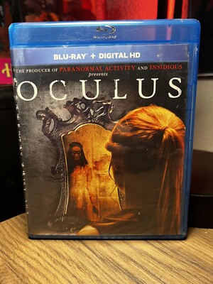 Oculus (Bluray, 2014, Used Very Good Minor Case Damage, Mike Flanagan Horror)