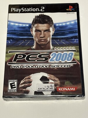  PES 2008 Playstation 2 Pro Evolution Soccer Konami Game ULTRA RARE Sealed! CR7