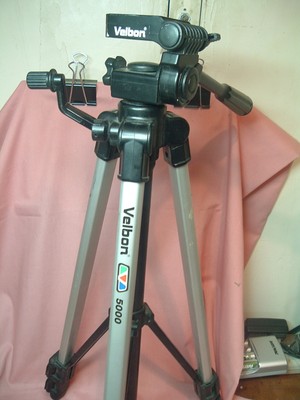 Velbon Model 5000 Aluminum Tripod W/ Head