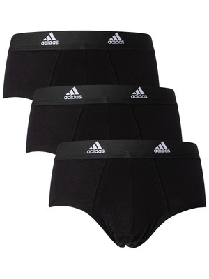

Мужские трусы Adidas Active Flex, 3 шт., черные, Черный, 4A1M01-000