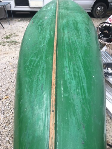 Excellent Vintage 17’ Otca Wooden Canoe June 1939 by Old Town Canoe