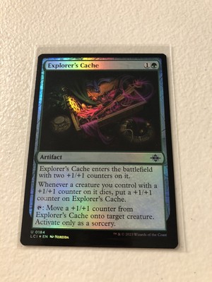 Explorer s Cache Foil The Lost Caverns Of Ixalan LCI MTG Magic Pack Fresh