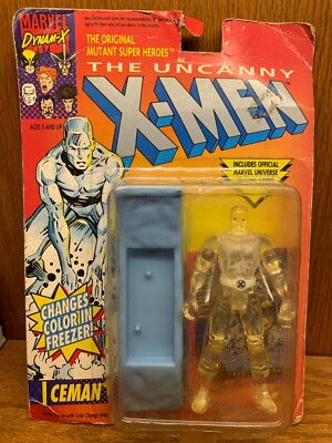 Marvel Comics X-Men ICEMAN 5'' action figure Toybiz 1993