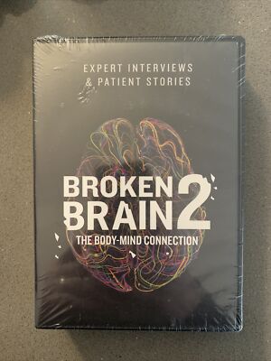 BROKEN BRAIN 2 8-PART DOCU-SERIES THE BODY-MIND CONNECTION DVD BRAND NEW SEALED 