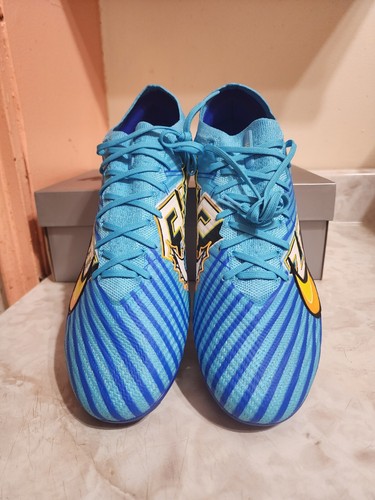 Pre-owned Nike Mens Sz 12.5  Mercurial Zoom Vapor 15 Elite Fg Kylian Mbappe Dr9996-400 In White