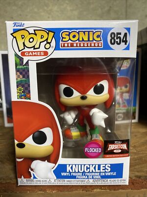 Funko Pop! Sonic the Hedgehog Knuckles Flocked 854 TargetCon 2022