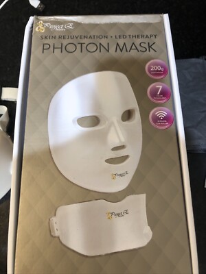 Project E Beauty Photon Skin Rejuvenation Face & Neck Mask Wireless 7 Color LED