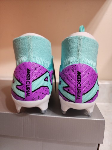 Pre-owned Nike Men Sz. 7.5  Zoom Mercurial Superfly 9 Elite Fg Soccer Cleat Dj4977-300 In Blue