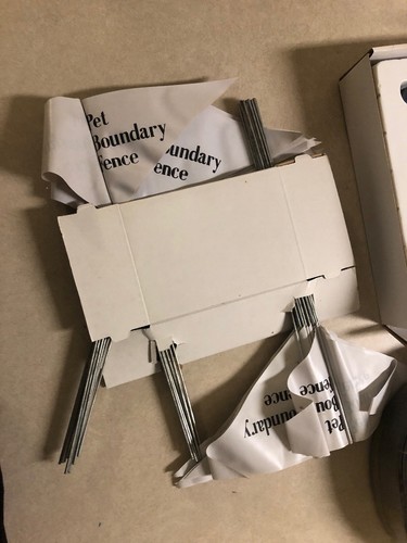 Canine Force Field Outdoor Fence Electronic Pet Containment System NEW