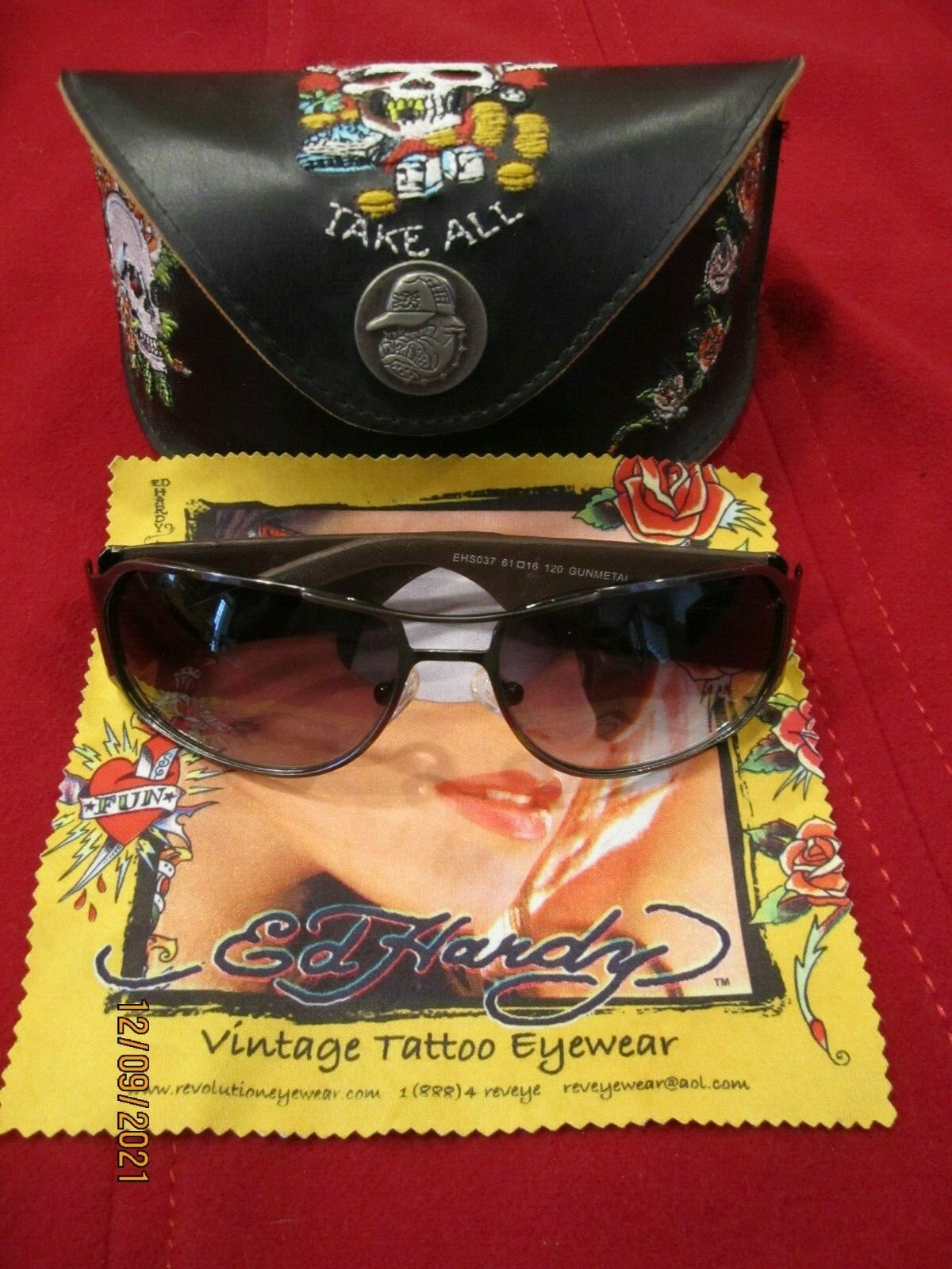 Ed Hardy エドハーディー ED HARDY サングラス メンズ
