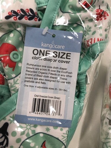 Rumparooz (Set of 2) Brand NEW One Size adjustable 6-35 lbs cloth diaper cover