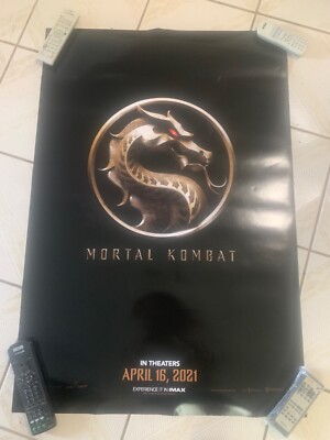 Mortal Kombat 2021 Double Sided Original Movie Poster 27'' x 40''
