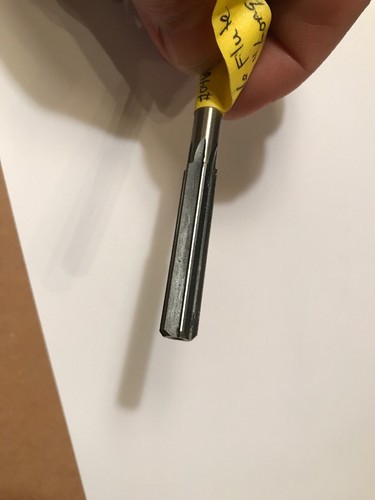 National  Reamer Bit Straight 6 Flute 3/8” HS Stock #0462