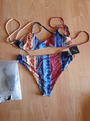 Bikini 40/L, neu, Tea Green, Zaful