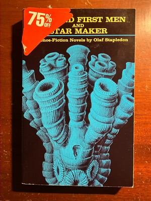Last and First Men Star Maker Olaf Stapledon Dover Paperback Book Sci-Fi
