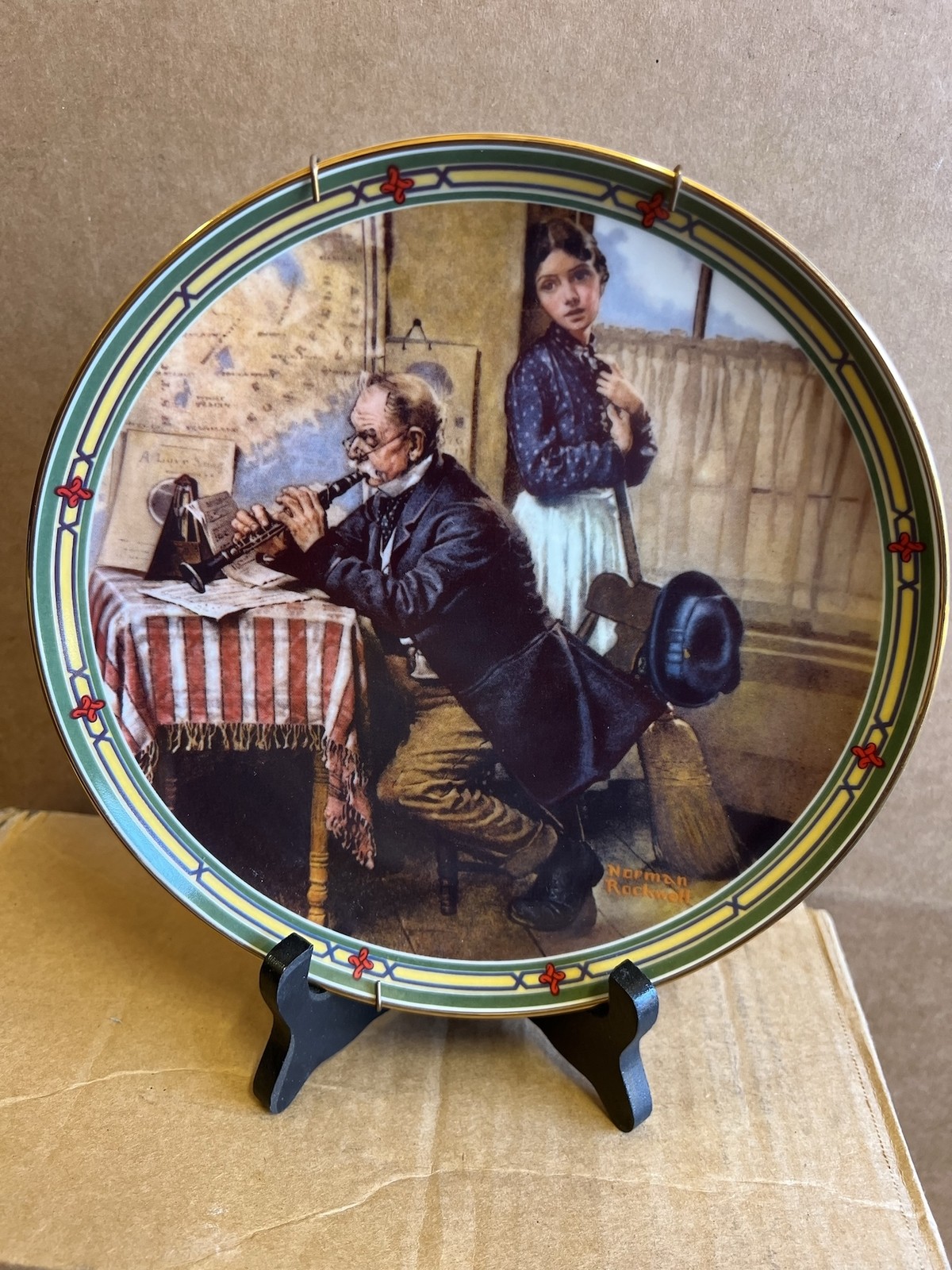 Norman Rockwell Plate 