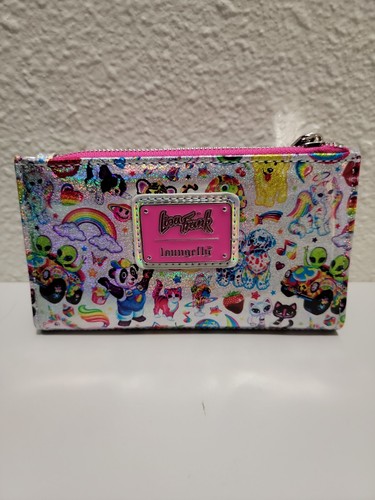 Loungefly Lisa Frank Iridescent Prism Holographic Flap