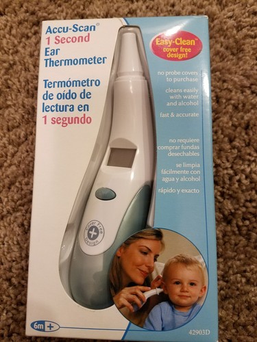 temp scan instant ear thermometer