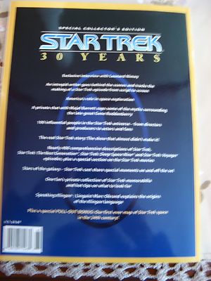 STAR TREK 30 YEARS MAGAZINE SPECIAL COLLECTORS EDITION