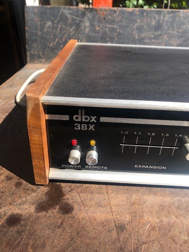 ** Vintage DBX 3BX / Stereo 3 Band Dynamic Range Expander **
