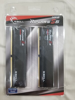 G.SKILL RIPJAWS S5, 32GB, 16GBX2, DDR5-6000 DIMM MEMORY, F5-6000J3636F16GX2-RS5K