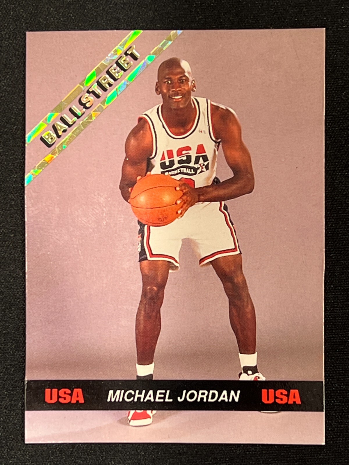 Michael Jordan 1992 TEAM USA 100％ &amp; 400％ Michael Jordan 1992 USA Basketball Team Card | eBay