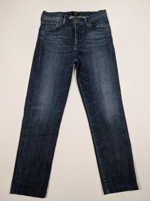 Agolde Camile Blue Stretch Denim Mid 