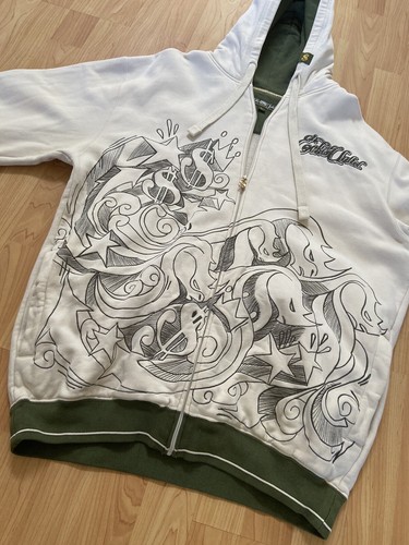Vtg 90s Ecko Unlimited Hoodie Hip Hop Sz L Money Graffiti Vtg 90s Ecko Unlimited Hoodie Hip Hop Sz L Money Graffiti