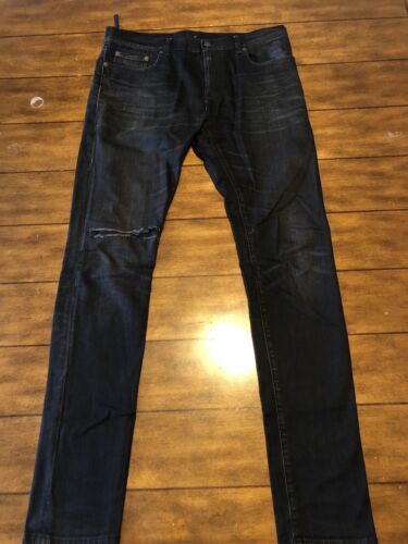 Saint Laurent D02 M/SK - LW Skinny Denim W/ Knee Rip | eBay Saint Laurent D02 M/SK - LW Skinny Denim W/ Knee Rip | eBay