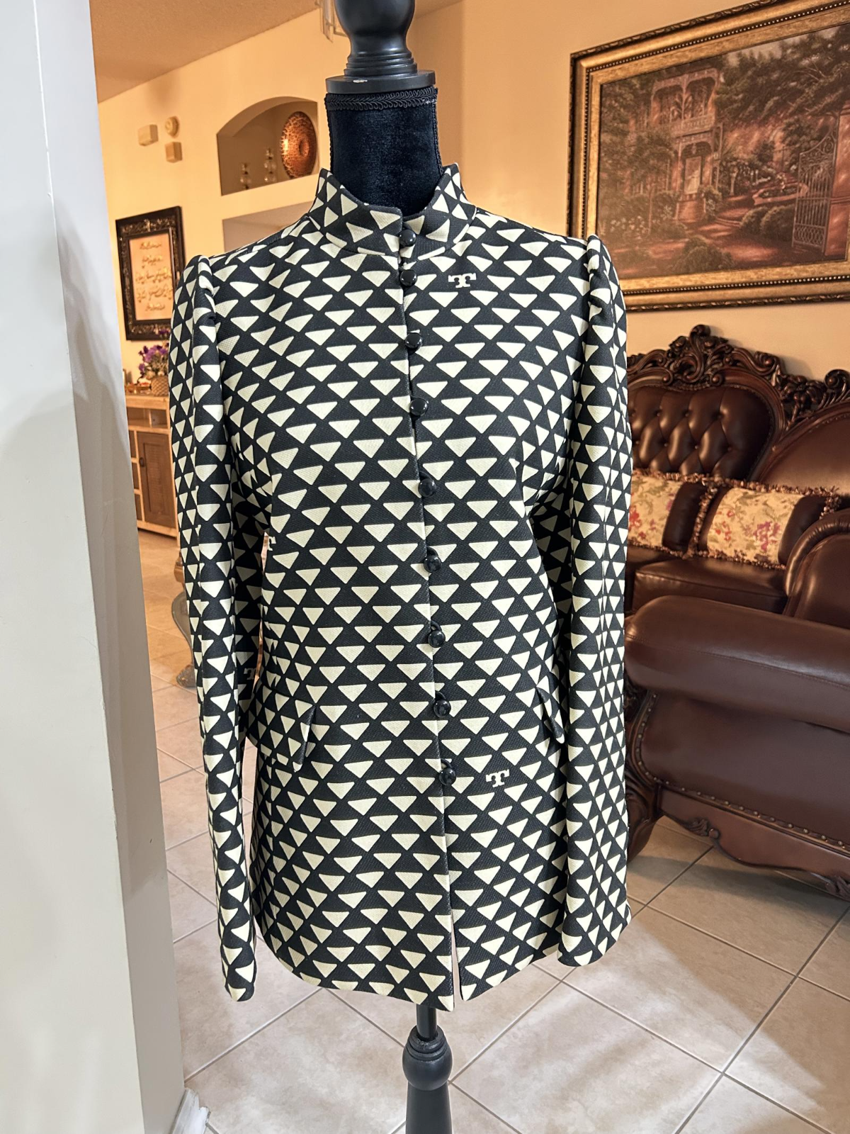 Tory Burch コート タグ付き Logo Tape Jacket: Women's Designer Jackets | Tory Burch