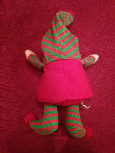 Vintage ZIGGY Doll Plush Toy Merry Everything Christmas Elf Collectible 1988