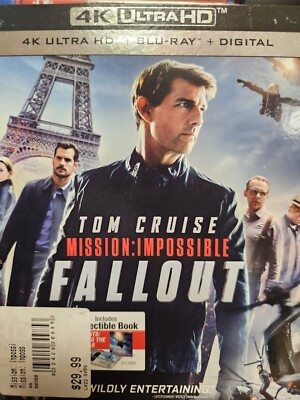 Mission: Impossible: Fallout (Ultra HD, 2018) New/Sealed