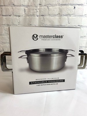 MASTERCLASS Premium Cookware 5QT DUTCH Oven with Lid