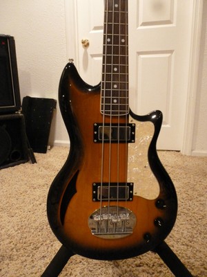 lakland skyline hollow body 30 bass guitar