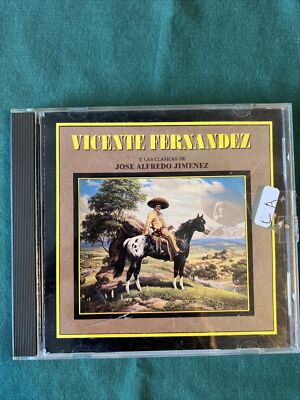 Clasicas de Jose Alfredo Jimenez by Vicente Fernández (CD, Feb-1993, Sony Music