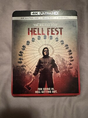 Hell Fest 4K (Ultra HD / Blu-ray / Digital) + OOP / Rare Slipcover | Horror