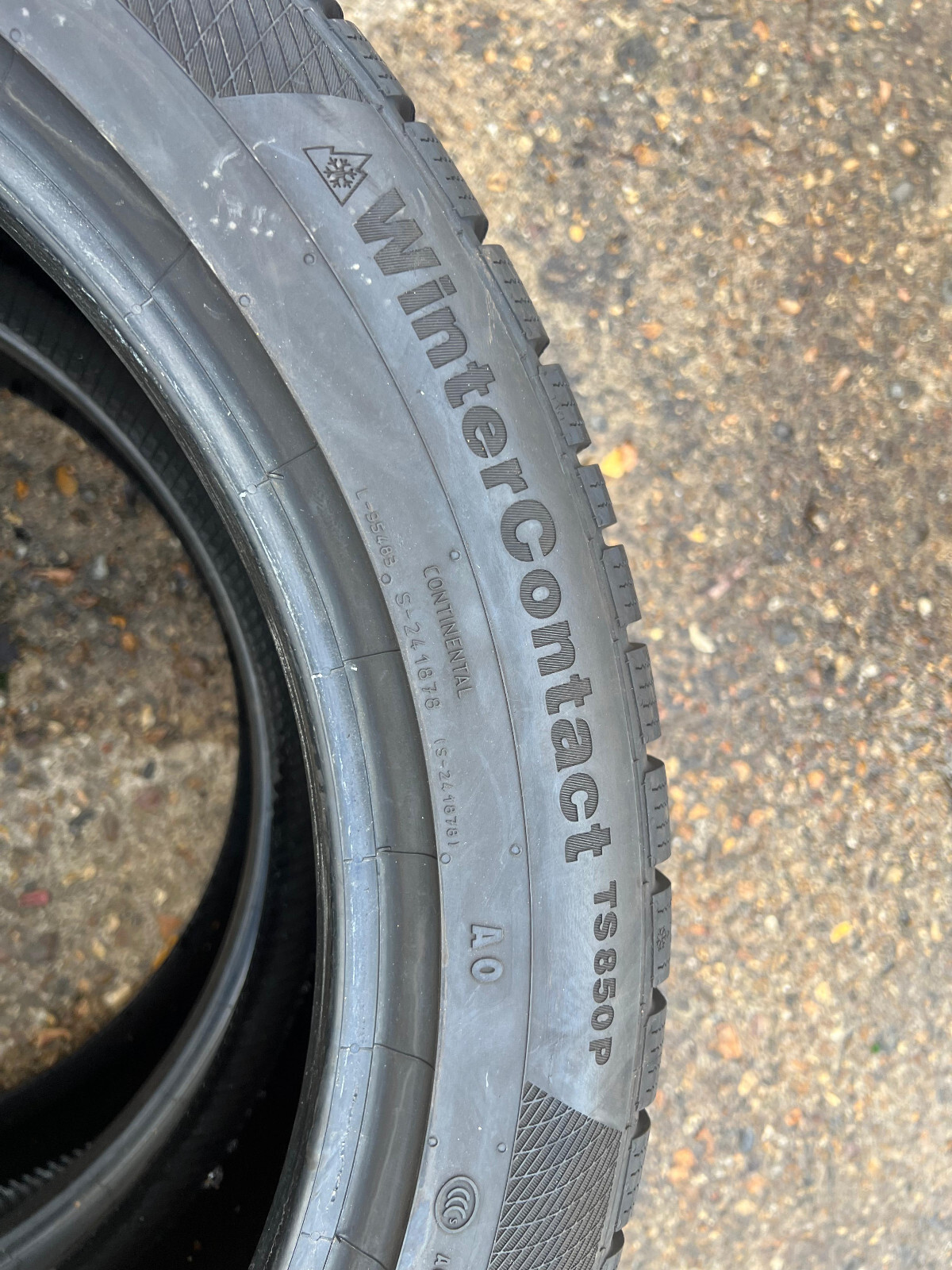 255 45 20 Continental, Winter, M+S, XL AO 101V, x2 A Pair 6.5mm (F1_tyres) YD038