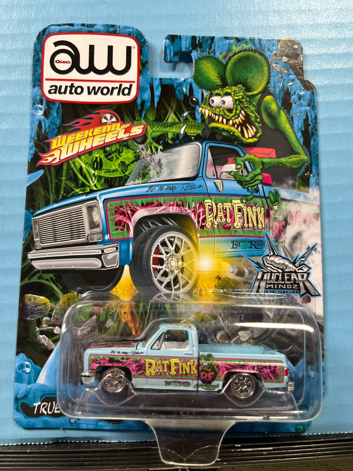 オートワールド　SILVERADO LOW RIDER - RAT FINK オートワールド SILVERADO LOW RIDER - RAT FINK - メルカリ