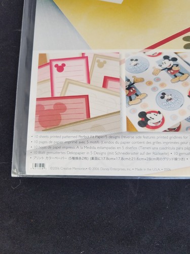 Creative Memories ~ Disney Album Kit ~ Mickey Classics - Rare - NIP