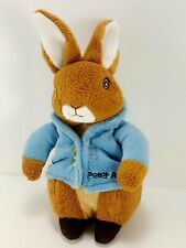 Brown Easter Bunny Peter Rabbit Plush Stuffed Animal Kids Preferred 8