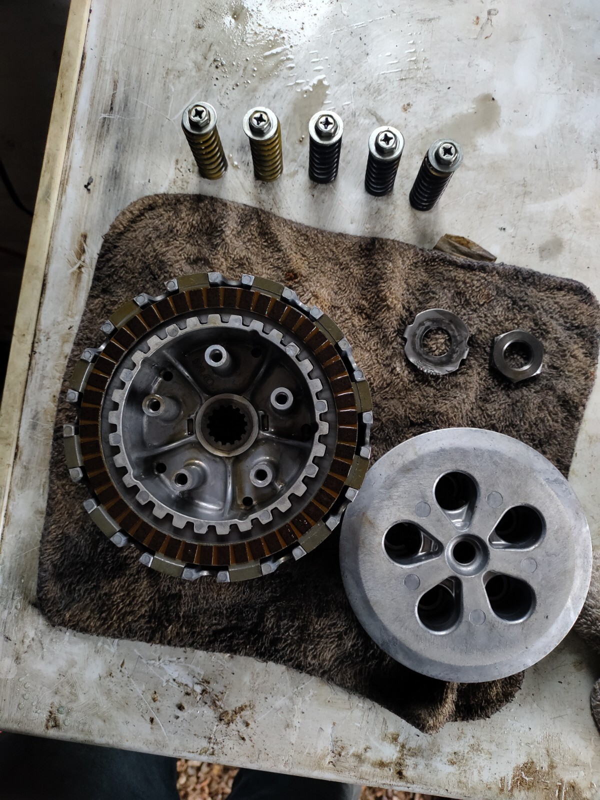 2016 YZ250F Clutch OEM Basket Hub Plate Plates Spring Yamaha YZ250F YZ