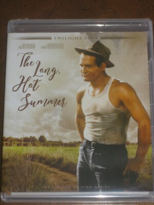 THE LONG HOT SUMMER (1958) (Blu-Ray) TWILIGHT TIME - PAUL NEWMAN - BRAND NEW!!!